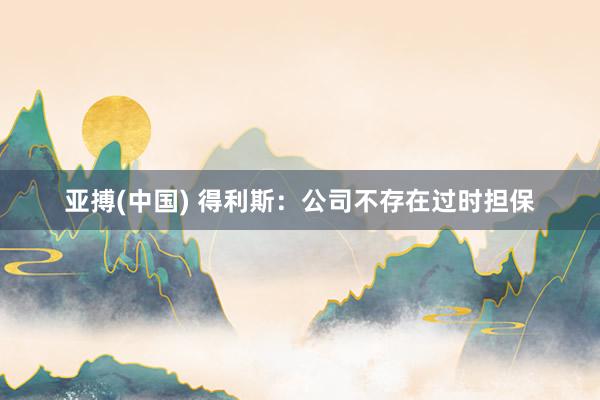 亚搏(中国) 得利斯：公司不存在过时担保